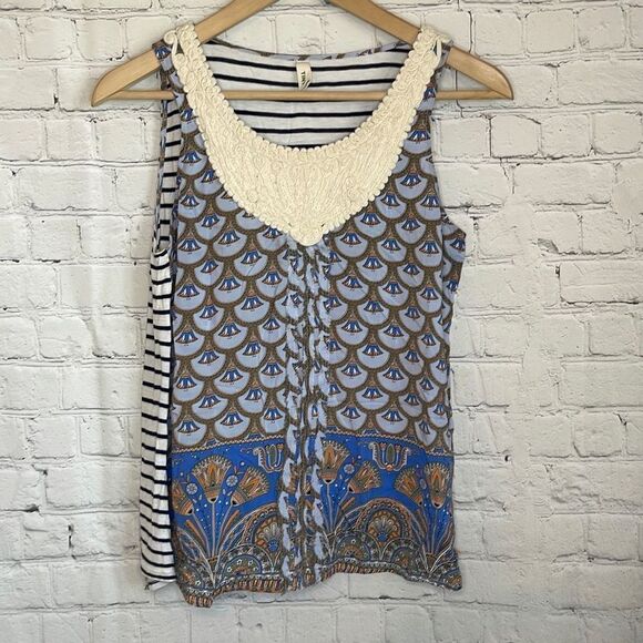 Tiny by Anthropologie Women’s Tank Top with Lace size xs - Picture 1 of 5